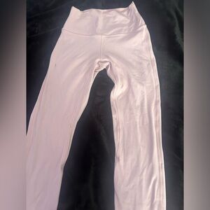 pink lululemon leggings size 4